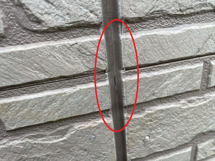 目地のひび割れ２